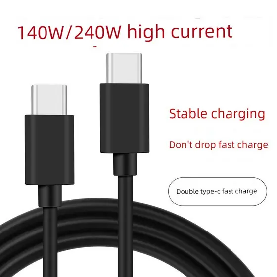 Carregador rápido tipo c Kit Carregador + Cabo Tipo C Carregador Celular USB‑C Importado Carga rápida estendida para Lap