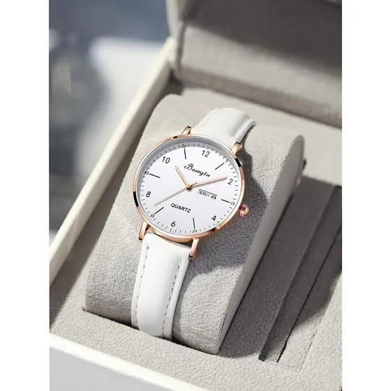 Relógio feminino moda Relógio Elegante Formal Importado Feminino 2026 novo estilo relógio feminino estuda