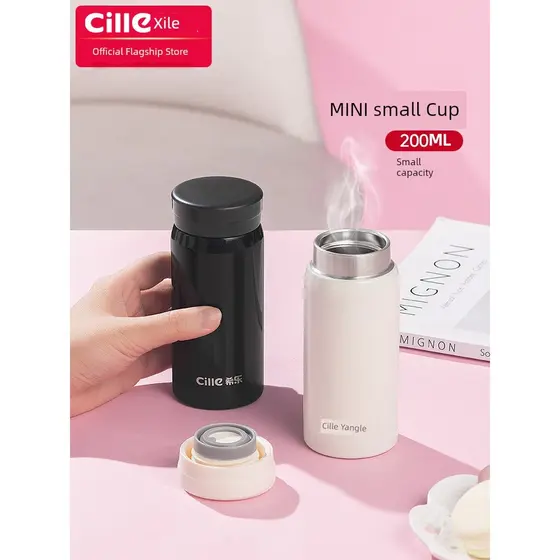 garrafa termica garrafa térmica garrafa de água térmica Xile 316 Aço Inoxidável Novo Estilo Mini Copo Térmico