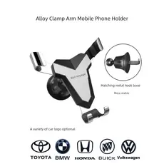Suporte celular saída de ar carro Suporte magnético veicular ímã forte Presilha para grade do ar condicionado Acessórios