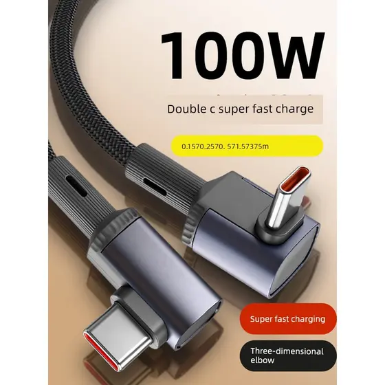 Kit Carregador + Cabo Tipo C Carregador rápido tipo c Fonte Carregamento Rápido USB‑C Cabo de dados extremamente Extra l