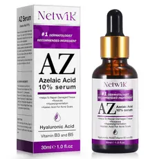 Sérum de Ácido Azelaico - Ácido Azelaico 10% para Tratamento de Acne - Cuidado Rápido para Pele com Rosácea - Alívio da 