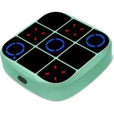 Jogo Tic-Tac-Toe Bolt, Console de Jogos de Quebra-Cabeça Portátil 4 em 1, Jogo Eletrônico de Tic-Tac-Toe para Educação e