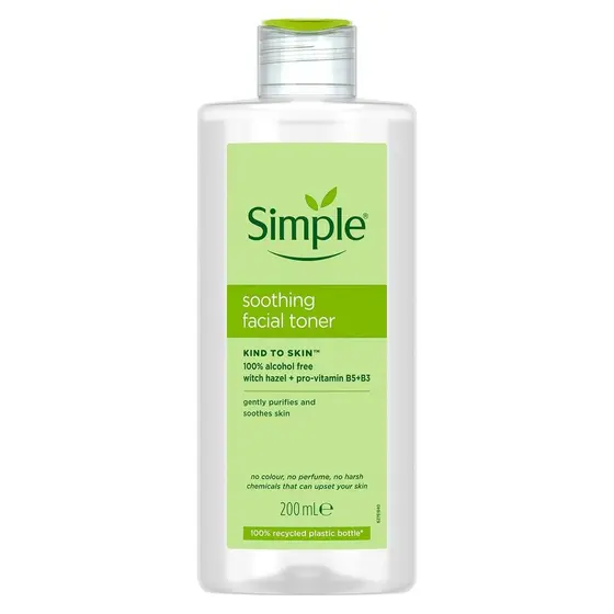 Tônico Facial Suave para a Pele, Calmante, 6,7 Fl Oz (Pacote com 1) TUFC