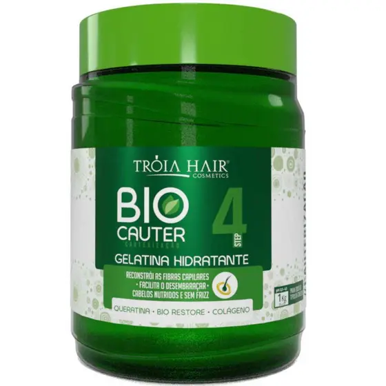 Gelatina Verde 1Kg ( Passo 4 Cauterização ) - Troia Hair