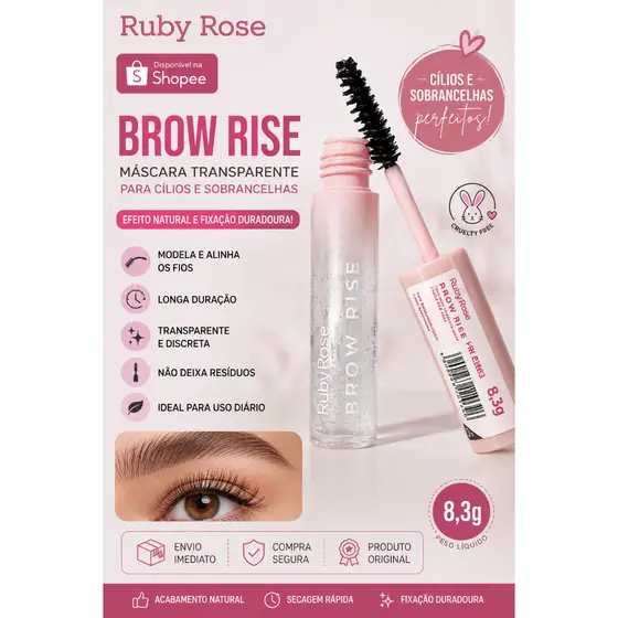 Gel Para Sobrancelha Brow Rise Ruby Rose
