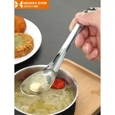 304 colher de aço inoxidável alça longa colher doméstica crianças comer colher pequena colher adulto grande conjunto