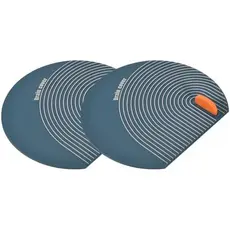 Tampa De Drenagem De Piso Com Rolha De Banheira De Silicone uxcell , 6.1 x 5.51 Polegadas Anti-Odor Dreno Mat Plugs Esgo