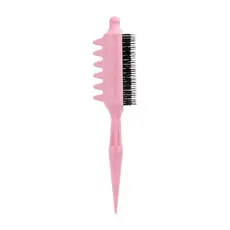 Escova Circular Multifuncional De Dentes De Nylon , Pente De Rolo Encaracolado Adequado Para Cabelos Lisos De Raiz De Ca