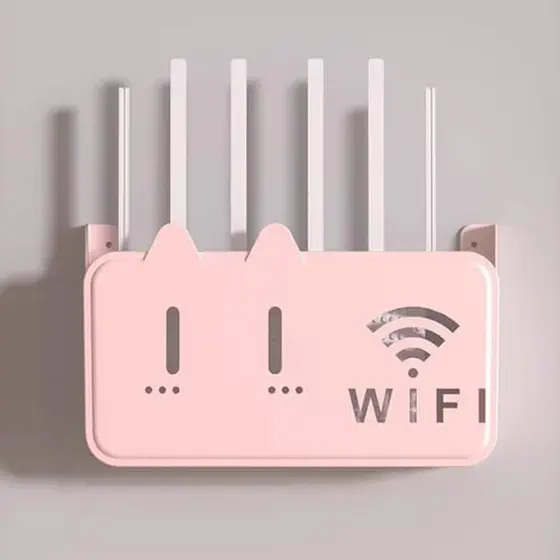 Hider De Caixa WiFi Montado , De Armazenamento De Roteador Sem Fio , Faixa De Energia E Organizador De Equipamento Ocult