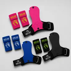 Kit Grip Crossfit + Munhequeira Crossfit | Grip Crossfit Musculação Premium | Hand Grip Crossfit | Munhequeira Canelada
