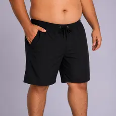 Short Masculino Plus Size De Elastano Com 3 Bolsos Praia Academia Premium