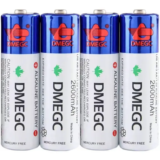 DMEGC No. 5 2600mAh Adequado para Xiaomi Desman Kades Impressão Digital Smart Code Lock Eletricidade
