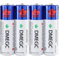 DMEGC No. 5 2600mAh Adequado para Xiaomi Desman Kades Impressão Digital Smart Code Lock Eletricidade