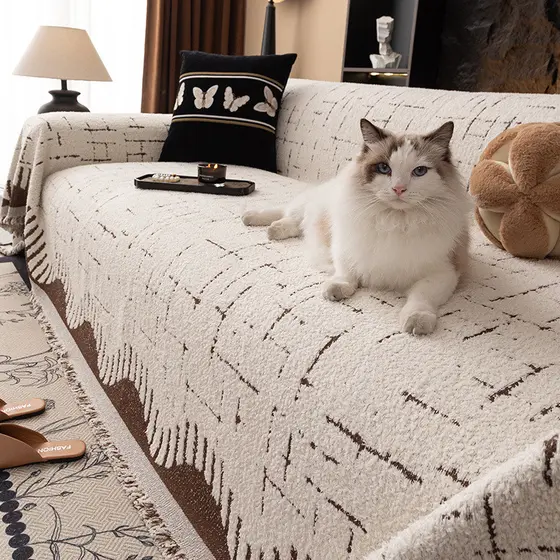 [Novo produto] capa de sofá toalha quatro estações capa de sofá Universal toalha de sofá francês Anti-gato capa de almof