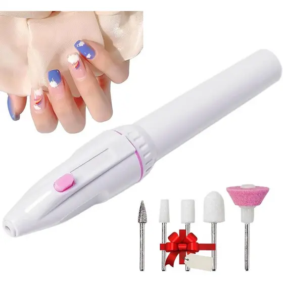 Lixas de Unhas Elétricas, Lixadeira de Unhas Profissional Focombance para Unhas de Acrílico e Gel, Lixadeira Elétrica pa