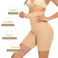 Kit 2 Ou 1 Unidade Short Cinta Modeladora Levanta Empina Bumbum Feminina 4 Barbatanas Compressão