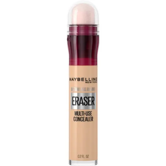 Corretivo Líquido Multiuso de Alta Cobertura e Fórmula Vegana, Instant Age Rewind Eraser Maybelline NY 6ml