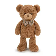 Urso de pelúcia brinquedo de pelúcia urso marrom boneca abraço urso bonito urso dormir travesseiro aniversário urso