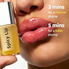 Plumper Labial Picante Bálsamo E Cheio De Brilho