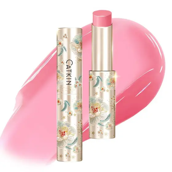 Batom Brilhante AIN Ultra-Hidratante, Gloss Labial Luminoso, Bálsamo Efeito Volume, Reparação com Manteiga de Karité, Al