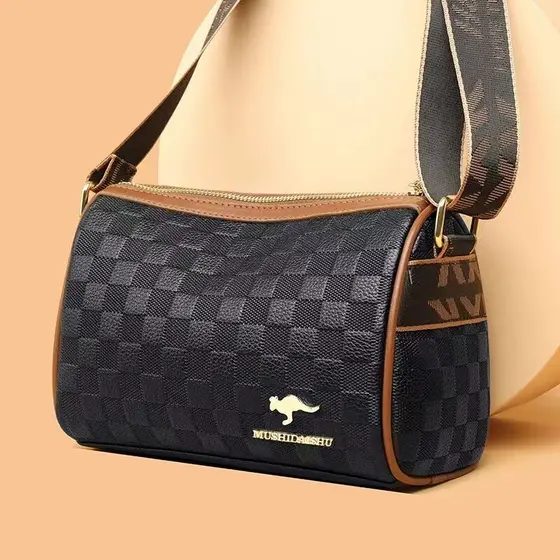bolsa feminina bolsa transversal feminino Bolsa de couro genuíno primavera verão 2024 novo estilo na moda Retro nicho Bo