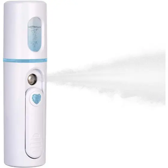 Pulverizador Elétrico Nano, Umidificador de Névoa de Água, Pulverizador Portátil para Cuidados Faciais, Extensão de Cíli