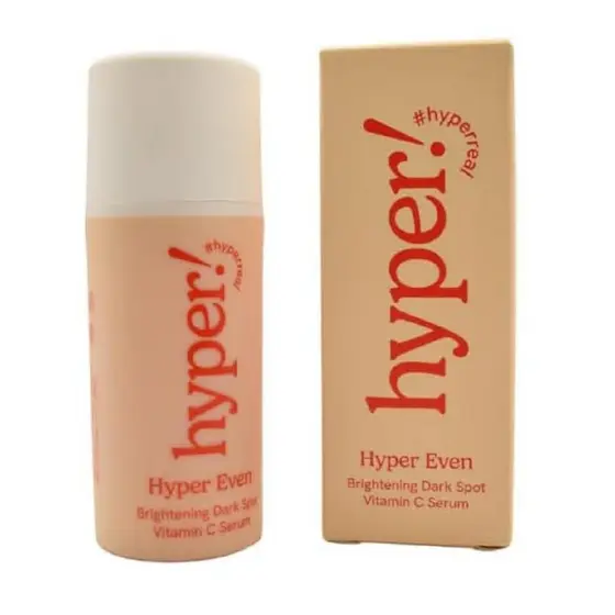 Sérum Iluminador Hyper-Skin com Vitamina C - Corretor de Manchas Escuras com Ácido Hialurônico e Vitamina E - Linhas Fin