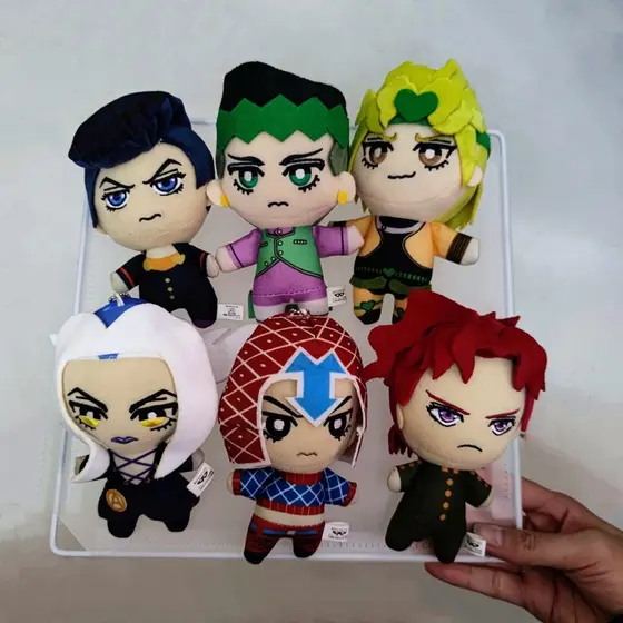 Boneca De Pelúcia Jojo's Bizarre Adventure Pluno Seitaro Kujo Anime Bidimensional HK2P ZCCB