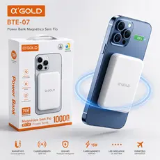 α'GOLD PRO Power Bank Magnético 10.000mAh