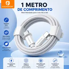 H'maston SJX32/35 Cabo Tipo C- Tipo C Dois Lados Para Cabo De Carga Rápida Cabo 60W
