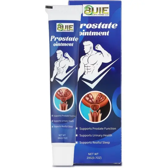 Creme para Alívio da Próstata BUIE – Creme Herbal Natural para o Conforto e Equilíbrio Diário Masculino – Fórmula Tópica