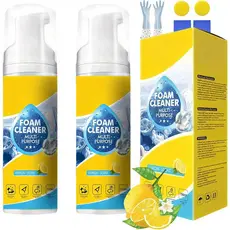 Poderoso limpador de espuma multifuncional para interiores de automóveis, adequado para painéis, capas de assentos e ban
