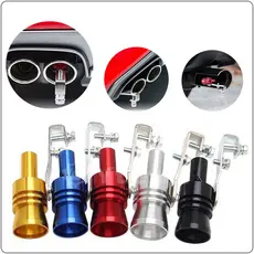 Apito De Turbina Simulador Som Turbo Para Escapamento Carro Moto Acessório Tunning Esportivo Alumínio