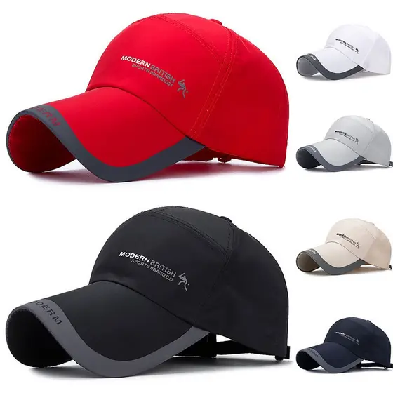 Boné esportivo, boné de beisebol masculino, para pesca ao ar livre, chapéu de sol estiloso, boné snapback UJLV