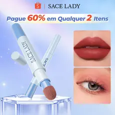 Cushion Labial SACE LADY Textura Creme em Pó com Acabamento Mate de Longa