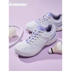 Kawasaki kawasaki genuíno sapatos de Badminton das mulheres dos homens treinamento profissional esportes absorção de cho