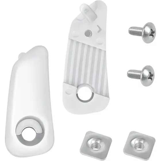 Kit de Fixação para Correia de Queixo de Capacete de Futebol Americano Compatível com Riddell SpeedFlex - Lado Esquerdo 