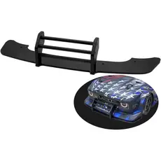 Para-choque dianteiro de alumínio Globact com parafusos de montagem, peças de atualização para 1/7 Arrma Infraction 6S B