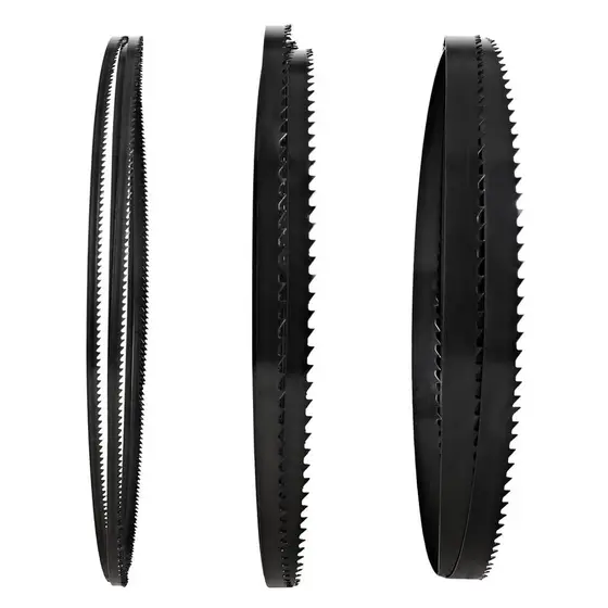 Conjunto de Lâminas para Serra de Fita TASP 59-1/2" (1/8" 1/4" 3/8" de Largura) para Serra de Fita de 9", Compatível com
