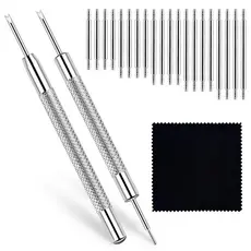 Kit de Pinos para Pulseiras de Relógio, Pinos de Substituição para Pulseiras de Relógio de Alta Resistência, Ferramenta
