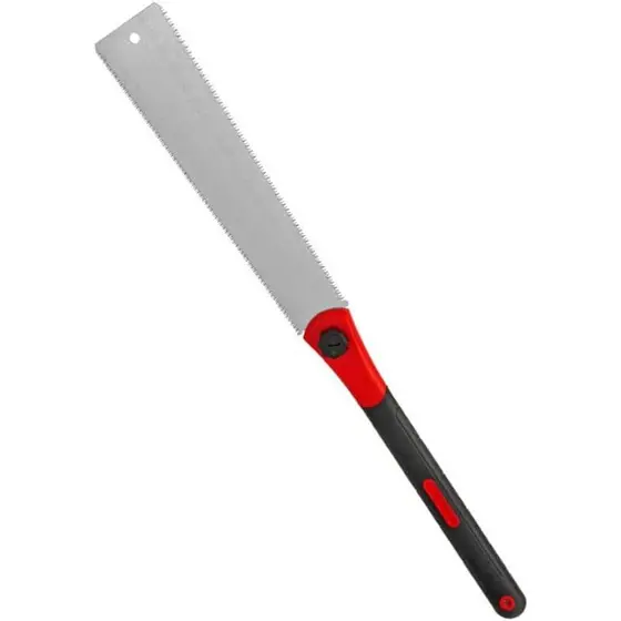 Serra Manual de Dupla Lâmina, 32cm/12.5” Serra de Puxar Japonesa Ryoba, Serra Flexível para Corte Rente para Trabalhos e