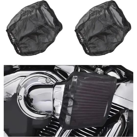 Dickno 2 Peças de Capa Protetora para Filtro de Ar de Carro, Capa Protetora à Prova de Poeira para Filtro de Ar Frio, Ac