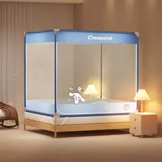 Canela cão resistente ao choque mosquiteiro 1 metro 8 cama doméstica anti-mosquito crianças anti-queda cama Laurel insta