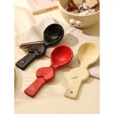 Colher de arroz de alto valor, colher de cerâmica para meninas, colher especial pessoal para crianças, colher de sopa, s