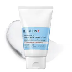 IlliyoonCeramideAtoConcentrate | Hidratante para Pele Seca e Sensível, Hidratação Duradoura de 100 Horas, Para Rosto e C