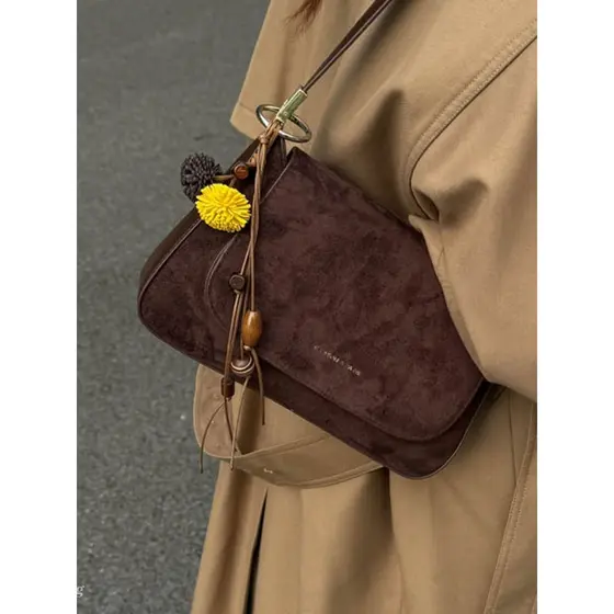 Japão Japão Japão ≈Revestimento 2026 Outono Inverno Novo Estilo Moda Commuter Casual Bolsa Quadrada Pequena Portát