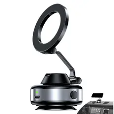 Suporte magnético para celular com ventosa a vácuo, suporte para celular com ventosa a vácuo, suporte para celular ajust