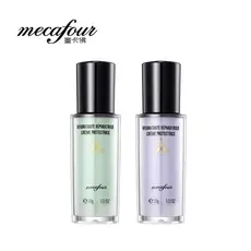 Mikafo Aqua Cream 30g Verde Roxo Cor Corretivo de Controle de Óleo Iluminar o Tom de Pele Base Líquida Hidratante Produt
