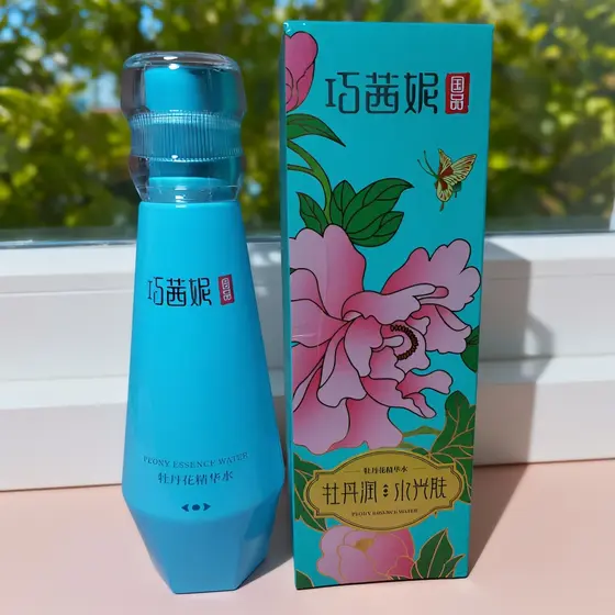 Qiao Xianni Produto Nacional Peônia Flor Essência Água 130ml Hidratante Água Toner Hidratante Até20270628Genuíno Genuíno